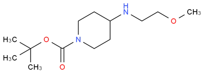 Terc-butil 4-((2-metoksietil)amino)piperidin-1-karboksilat CAS 710972-40-0